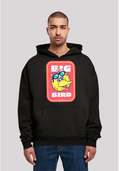 Толстовка с капюшоном Sesamstraße Bilbo Big Bird Sticker