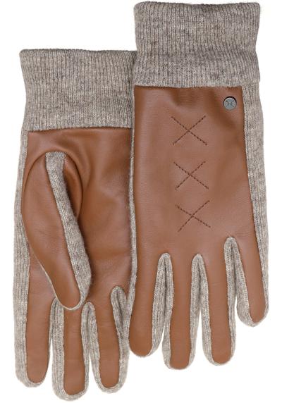 Кожаные перчатки, оригинальные заклепки из нержавеющей стали.