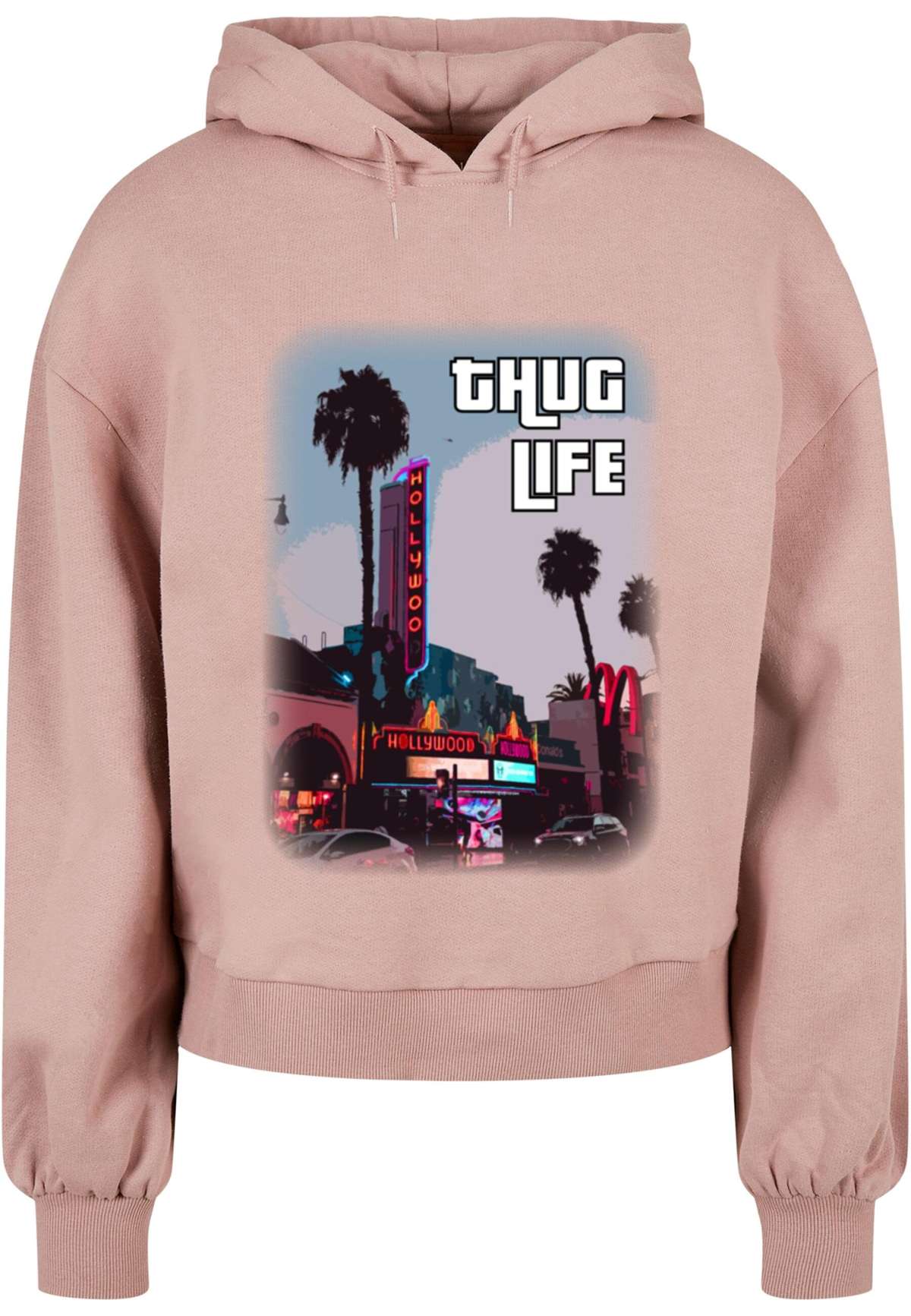 Толстовка с капюшоном Damen Laides Grand Thug Life Organic Oversized Hoody