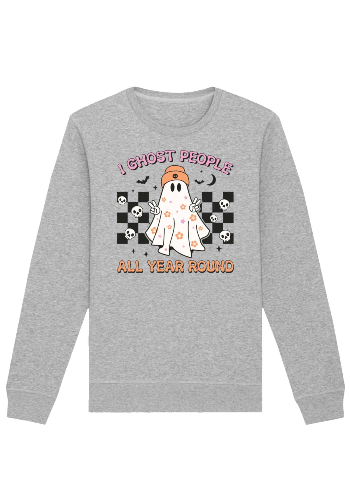 толстовка Retro Halloween I Ghost People All Year Round