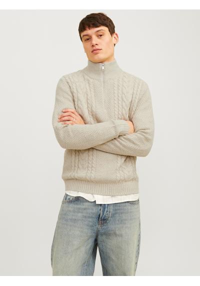 Тройер с кабельным узором JJCRAIG KNIT HALF ZIP