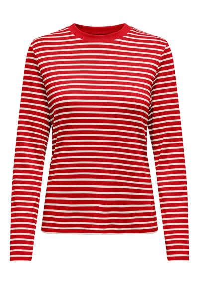 Cloud Dancer Stripes:Mars red