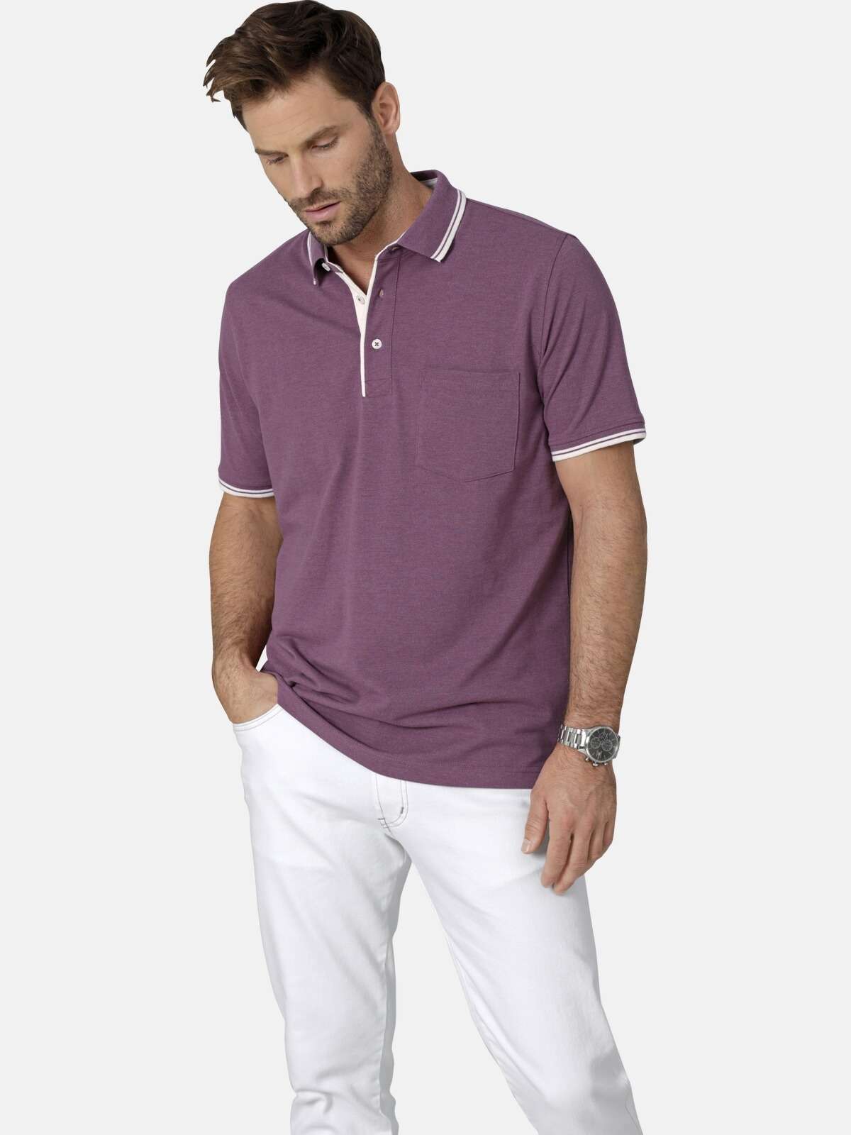 Рубашка-поло с нагрудным карманом Poloshirt TESSAVEST