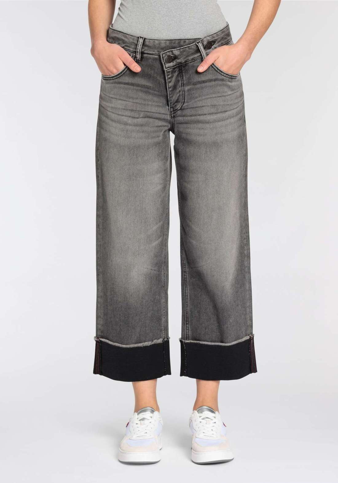 Широкие джинсы Mäze Organic Denim Brushed