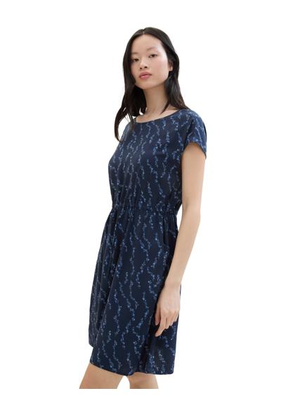 navy blue heart print