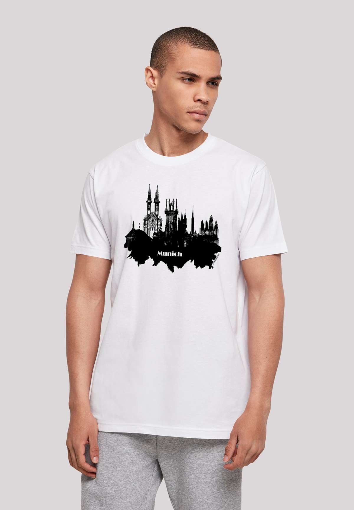 футболка»Cities Collection - Munich skyline«