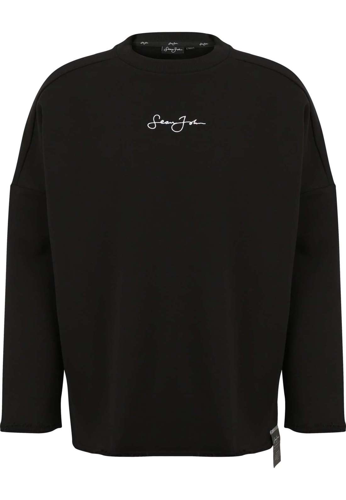 Свитер с круглым вырезом Herren JM231-001-02 SJ Script Logo Loose Fit Crew