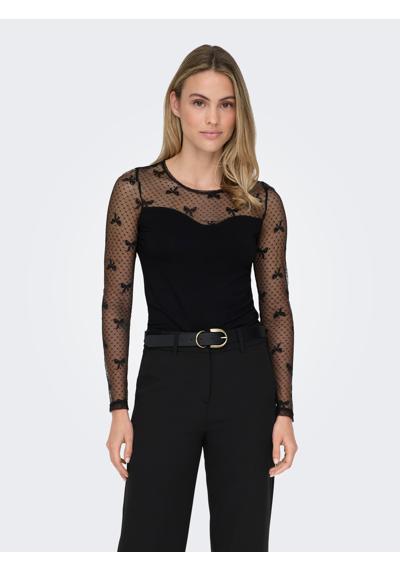 Black Detail:Bow mesh