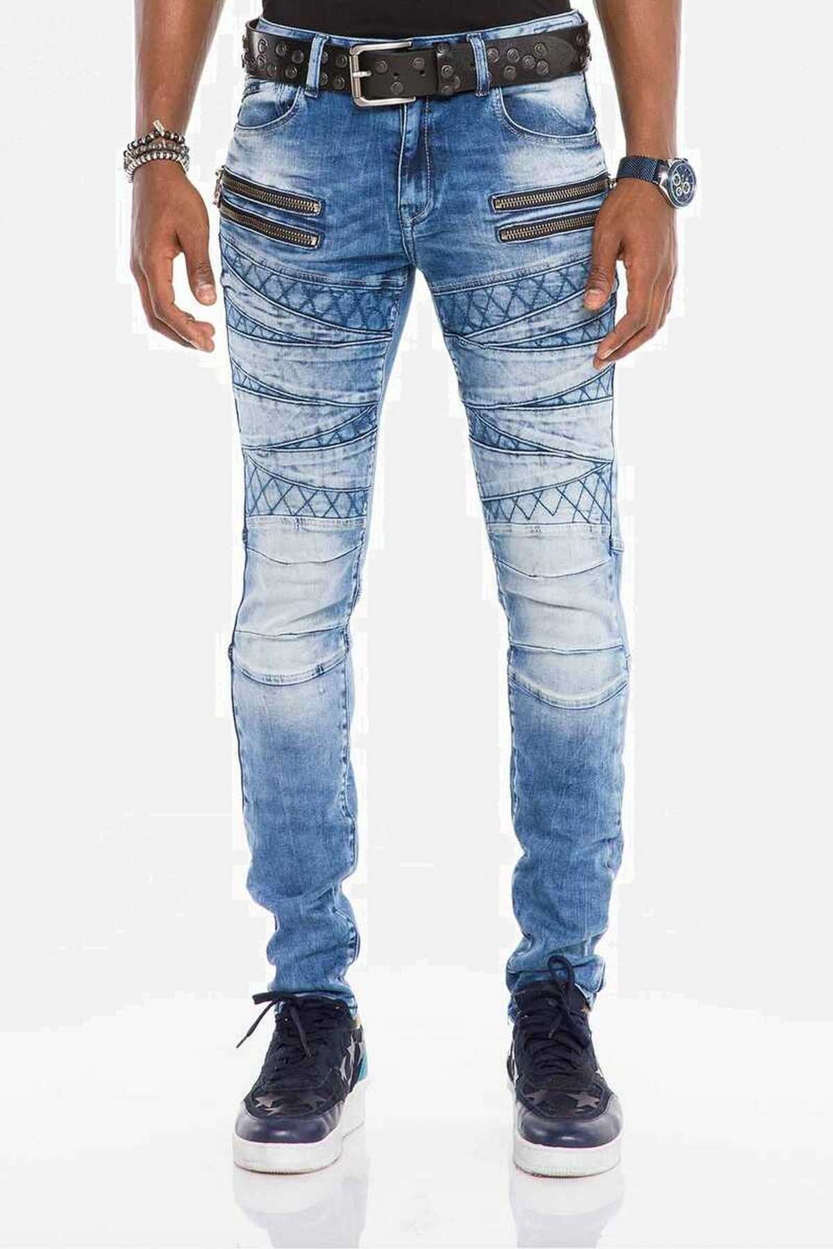 Джинсы узкого кроя со стильным облегающим внешним видом.»Jeans«