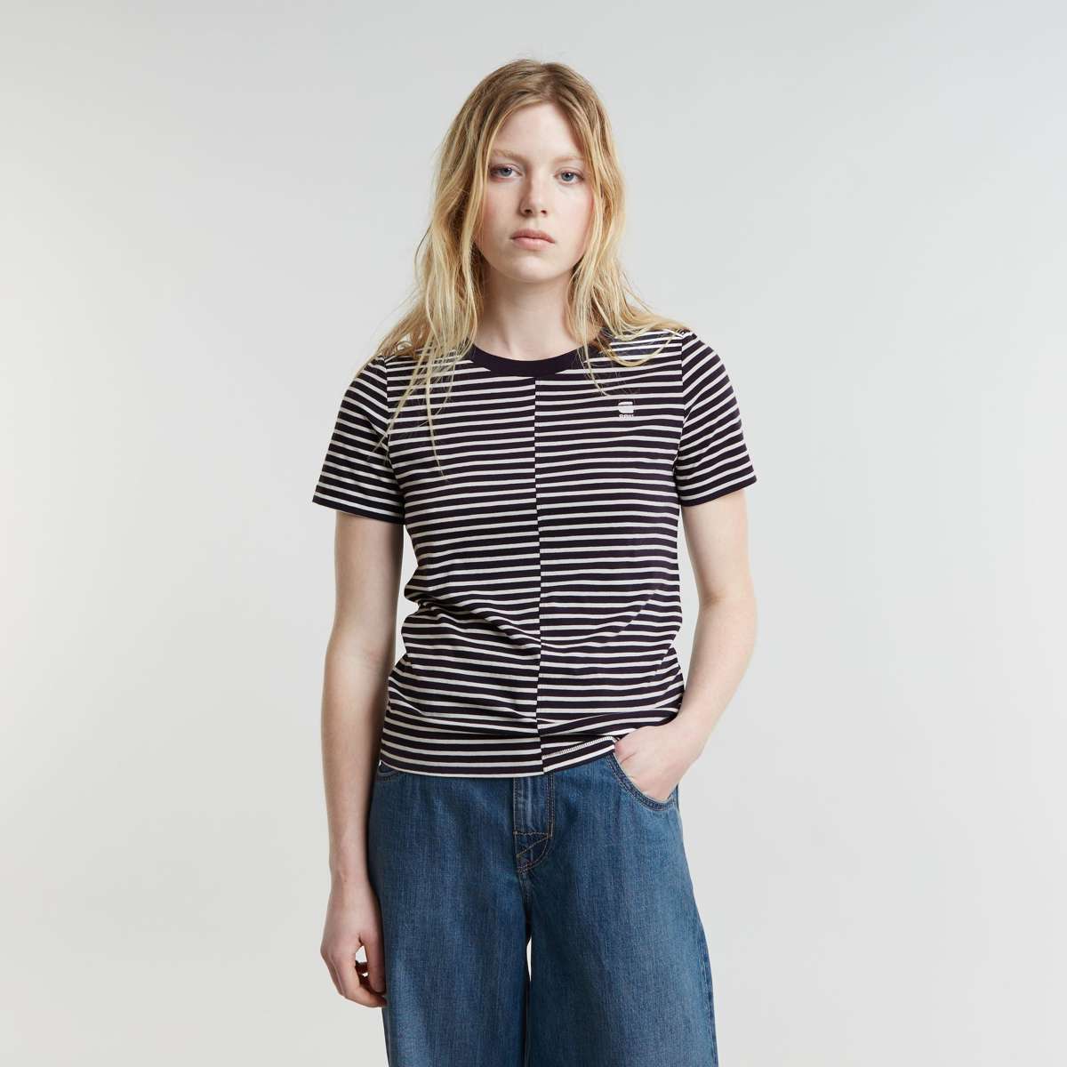 футболка Front seam stripe r t wmn