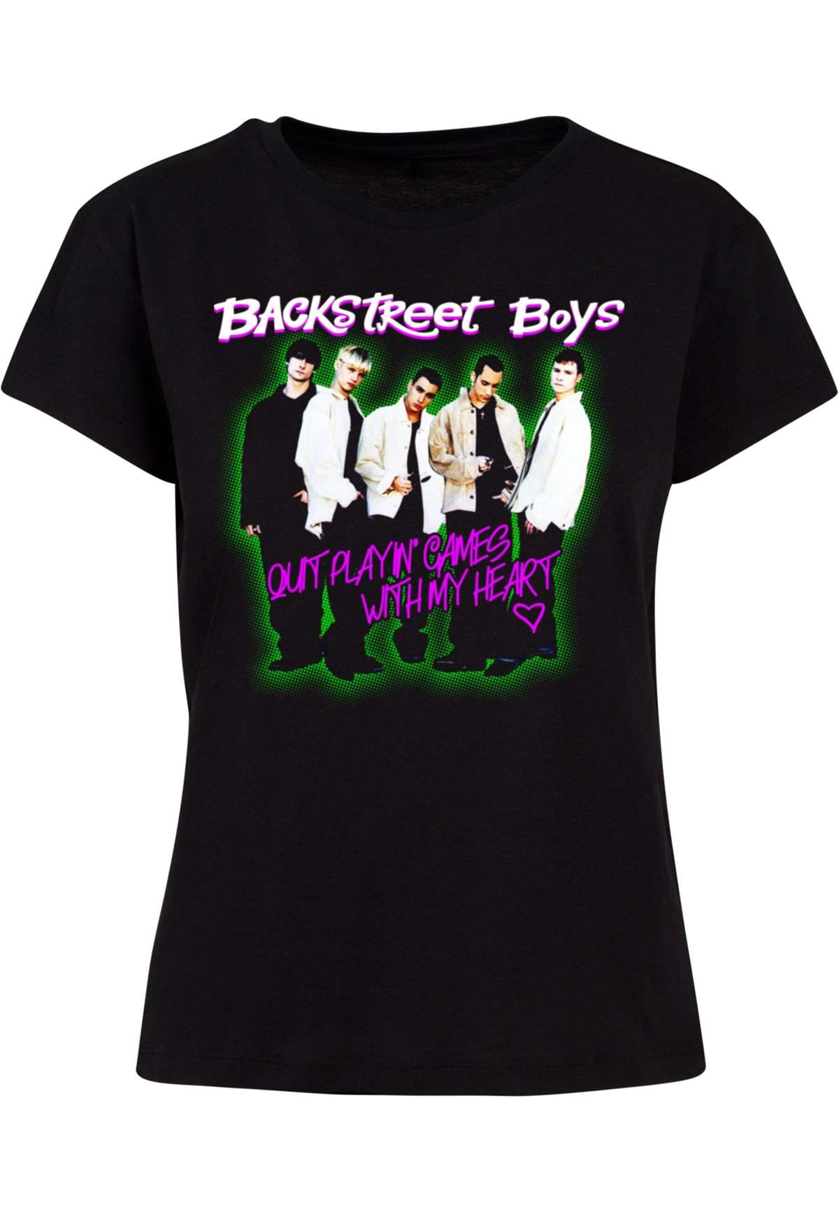 футболка Damen Ladies Backstreet Boys - Playing Games Box Tee