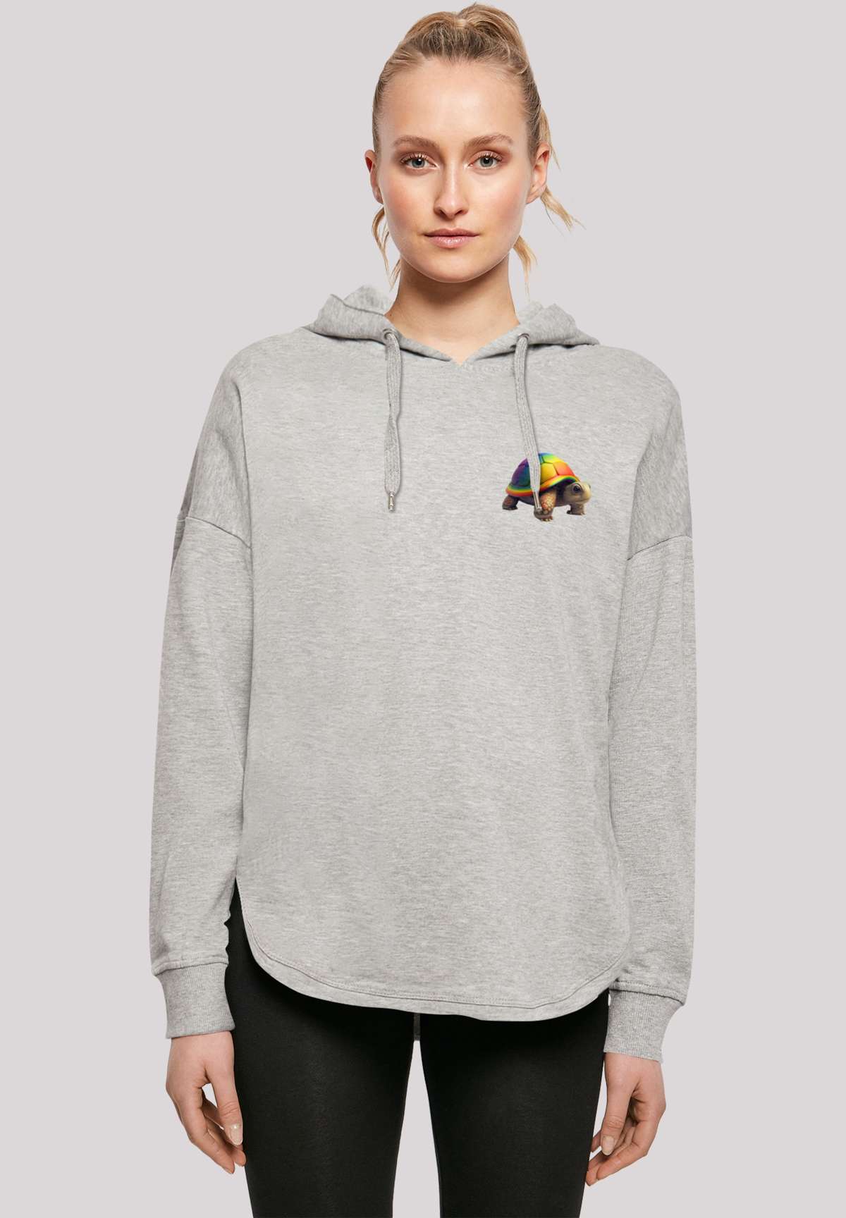 Толстовка с капюшоном »Rainbow Turtle OVERSIZE HOODIE«