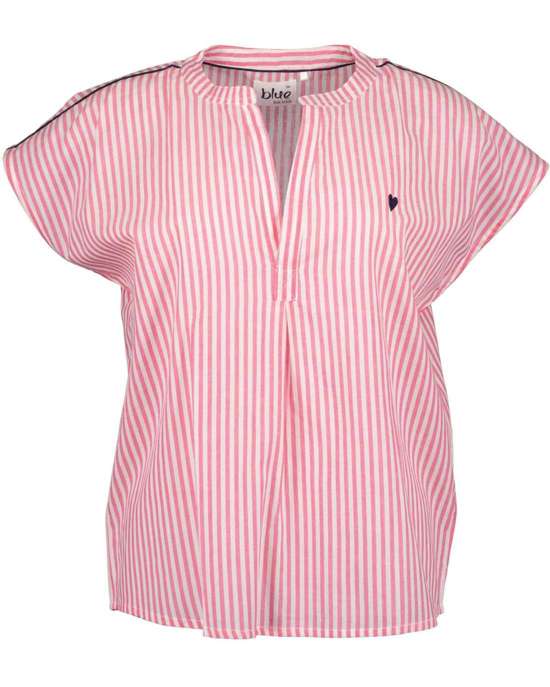 Классическая блузка Bluse mit Henley Ausschnitt SUMMER BLOOMS