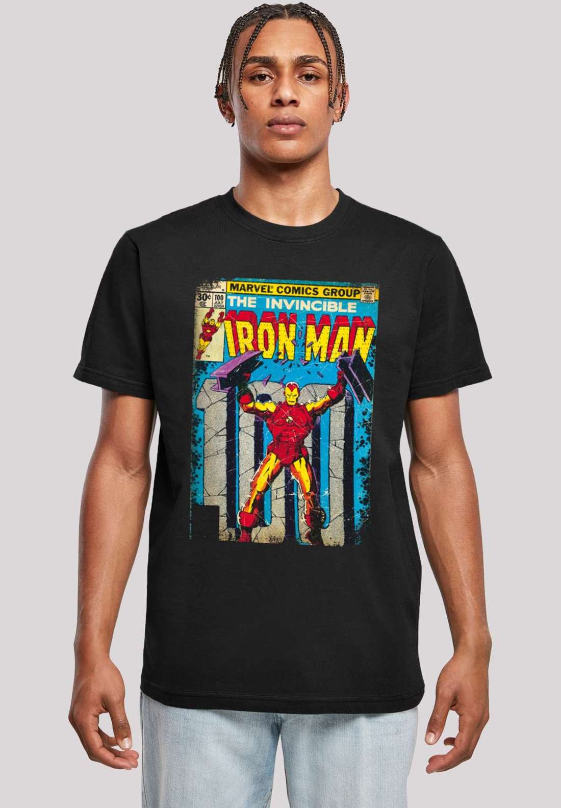 футболка Marvel Iron Man Cover