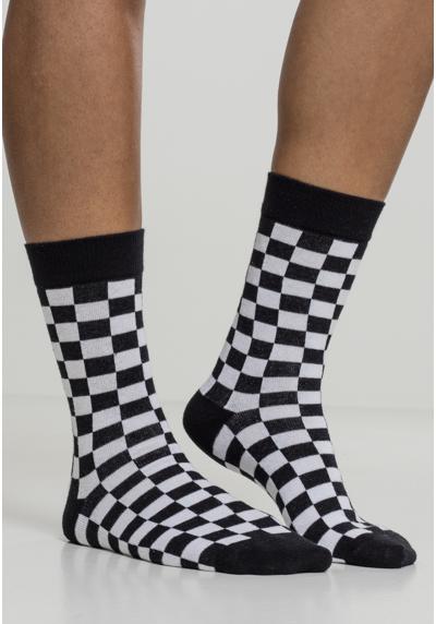 чулки»Urban Classics Accessoires Checker Socks 2-Pack«