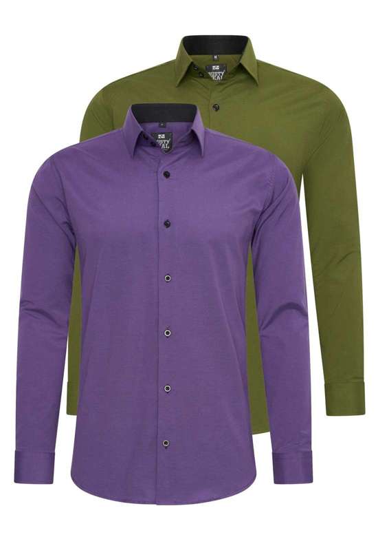 лиловый-зеленый