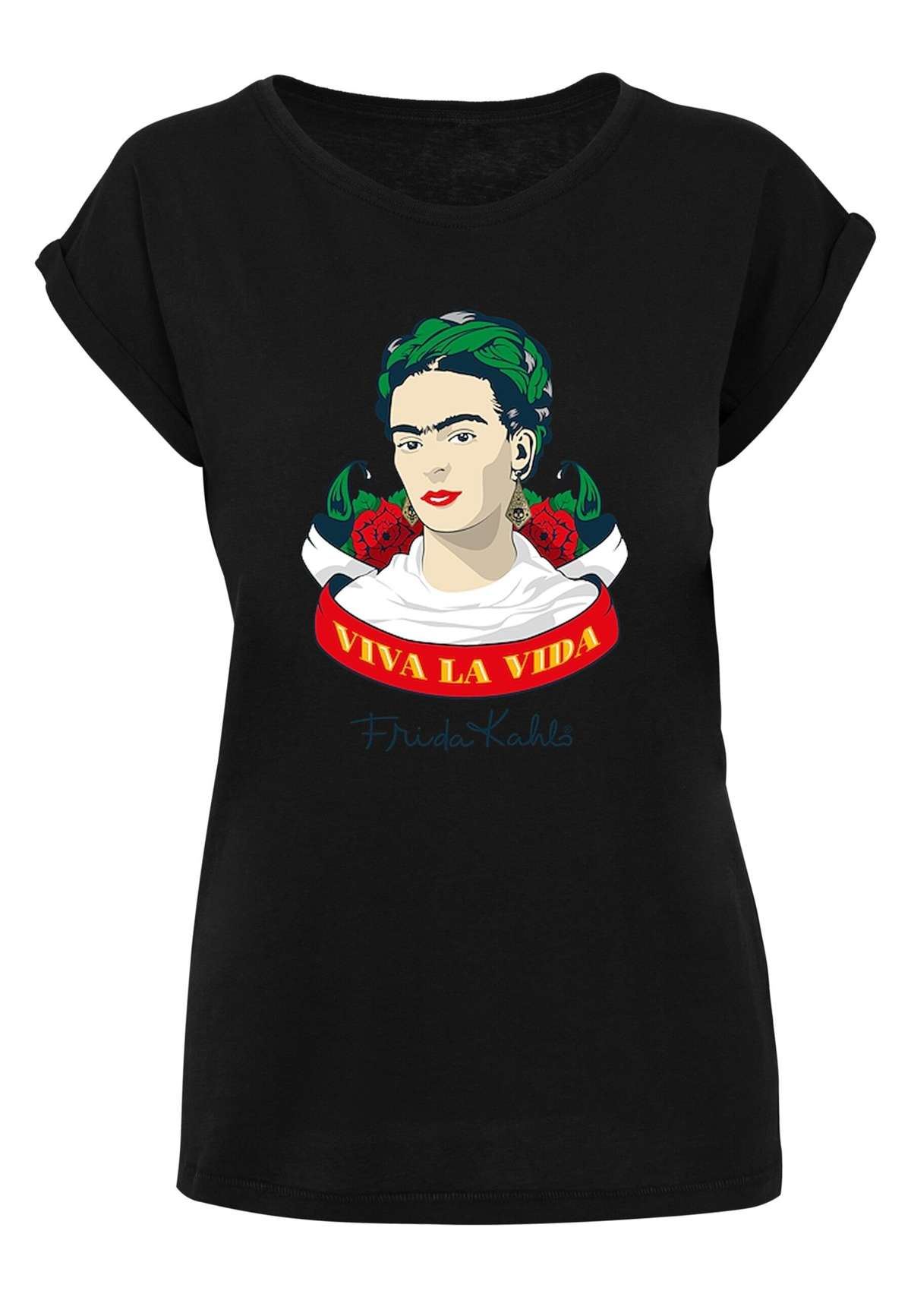 футболка »Damen Ladies Frida Kahlo Viva la vida T-Shirt«