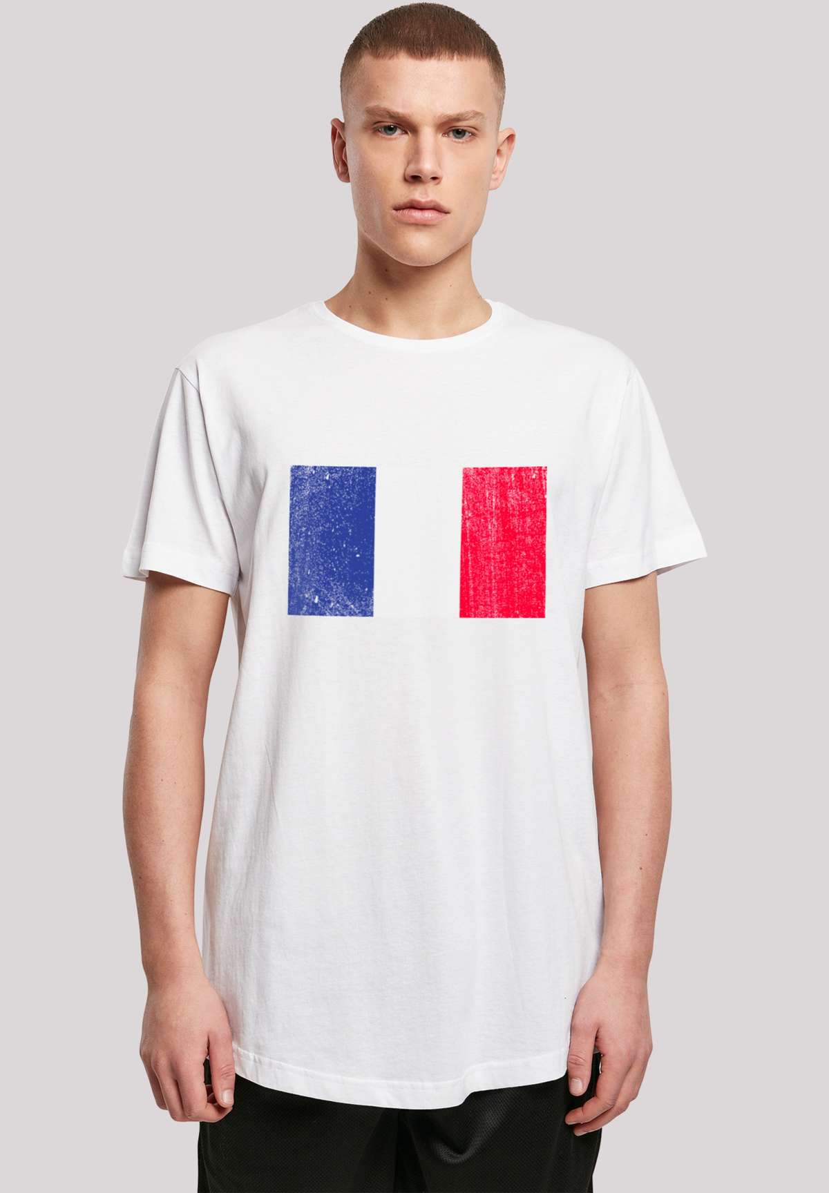 футболка»France Frankreich Flagge distressed«