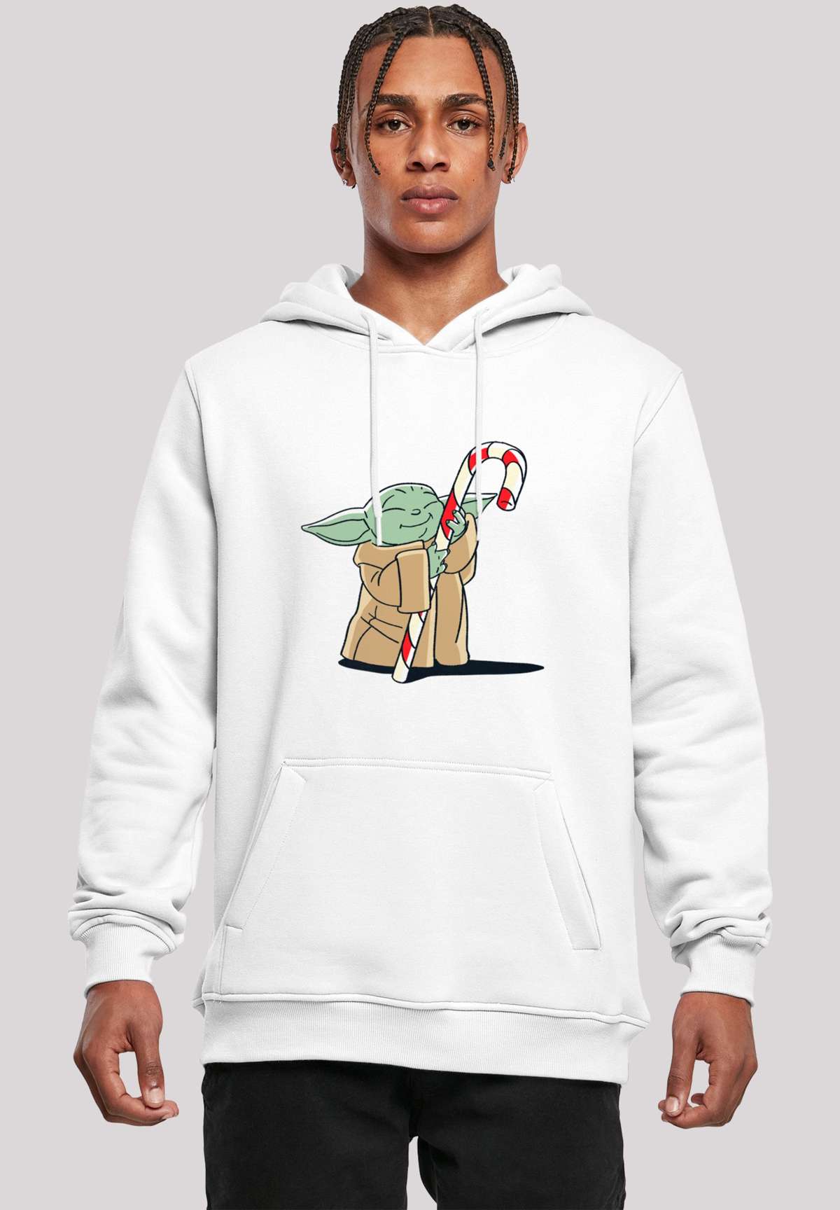 Толстовка с капюшоном Star Wars Grogu Loves Candy stick