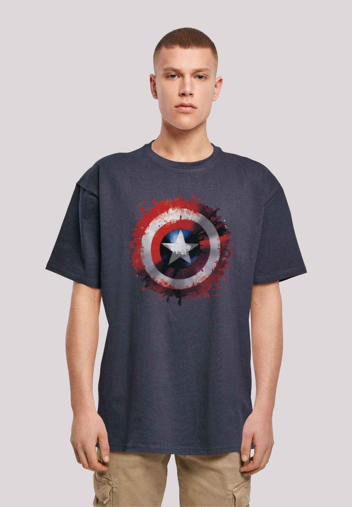 футболка Marvel Avengers Captain America Art Shield