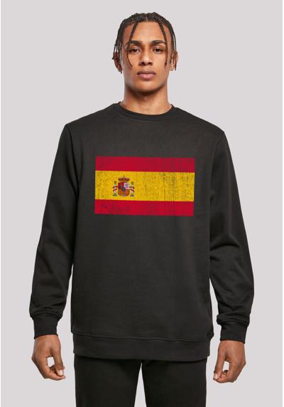 Толстовка с капюшоном Spain Spanien Flagge distressed