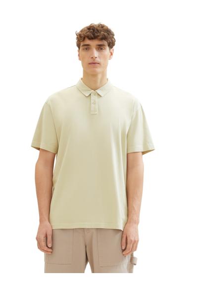 Рубашка-поло с планкой на полпуговицы