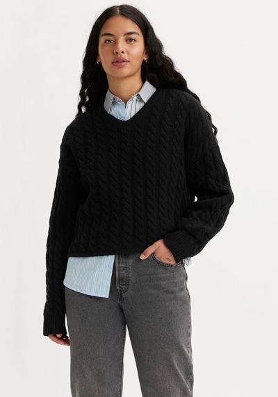 Вязаный свитер косой вязки RAE SWEATER NEUTRALS