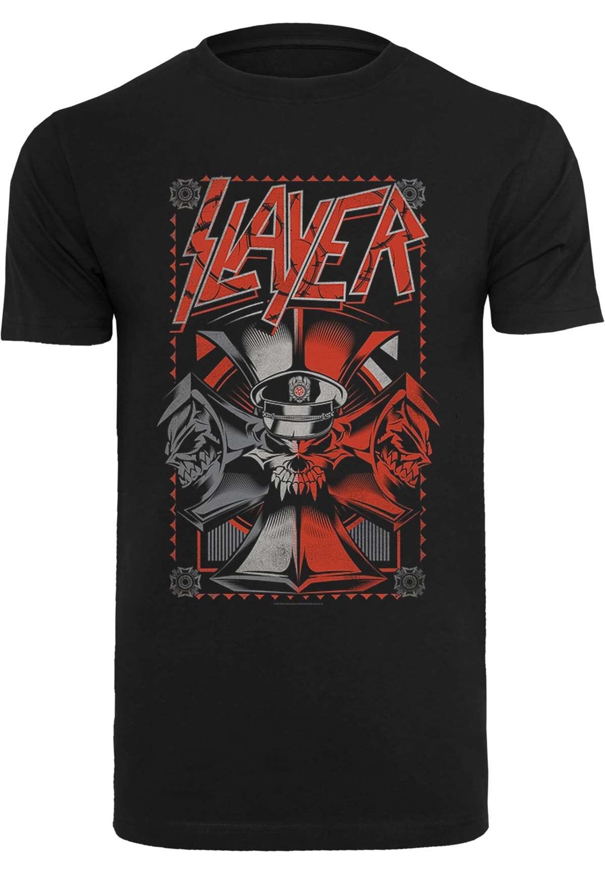 футболка»Herren Slayer - Propaganda T-Shirt Round Neck«