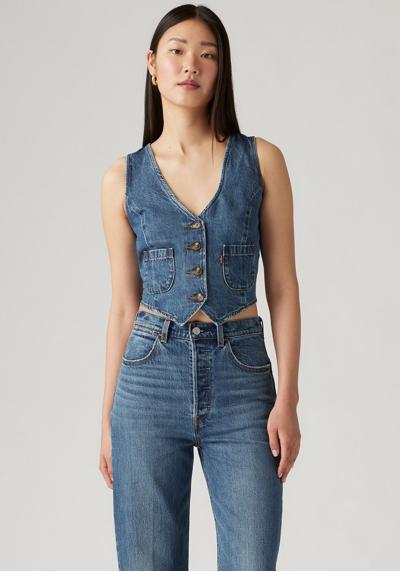 Джинсовый жилет TAILORED VEST DENIM