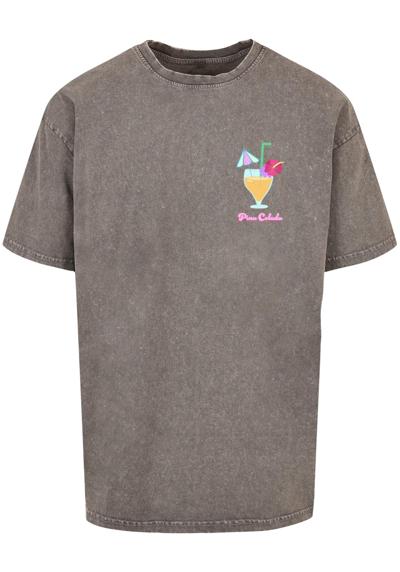 футболка Herren Pina Colada Acid Washed Heavy Oversized Tee