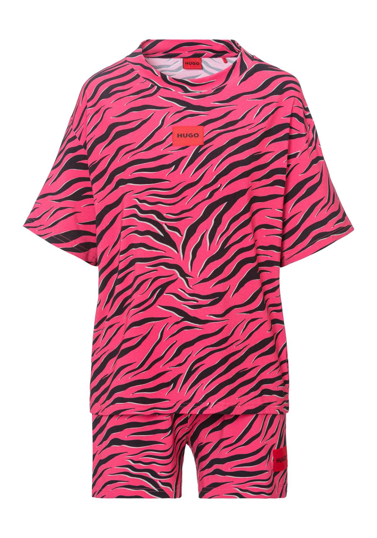 Пижамы (комплект, 2 шт.) с тигровым принтом