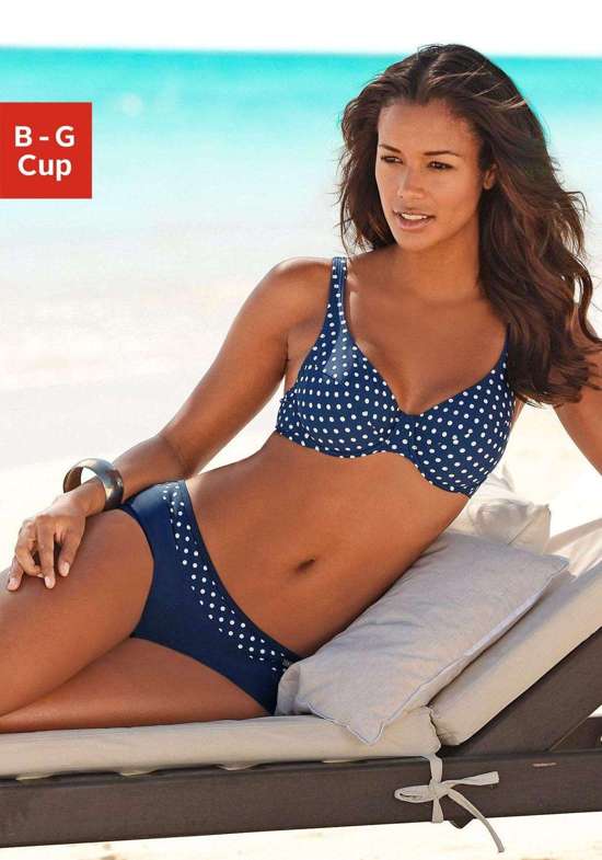 морской синий-белый