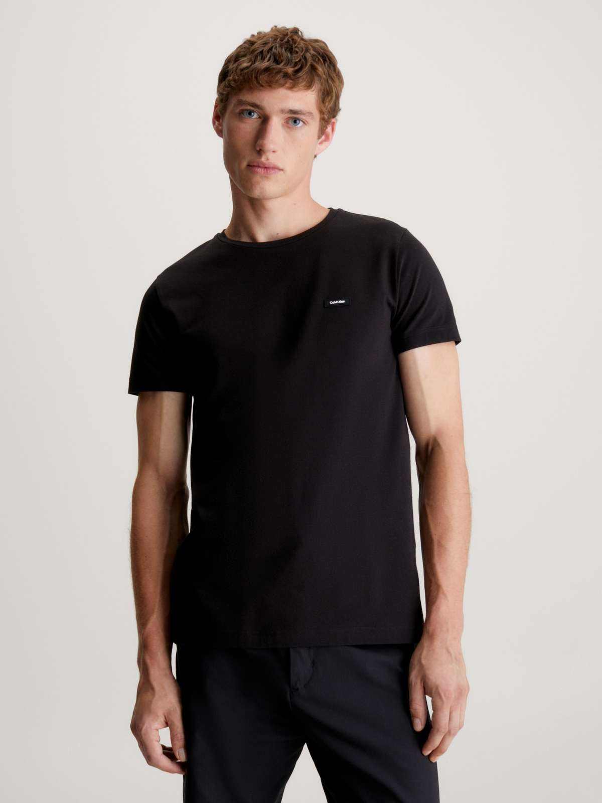 футболка STRETCH SLIM FIT T-SHIRT