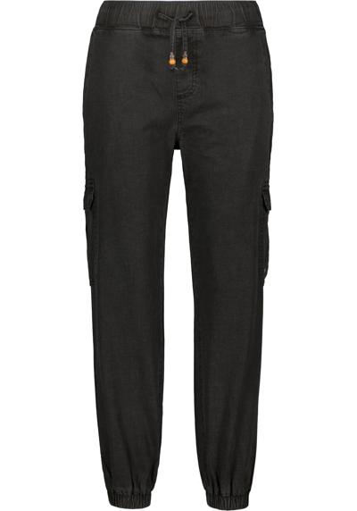 black denim washed