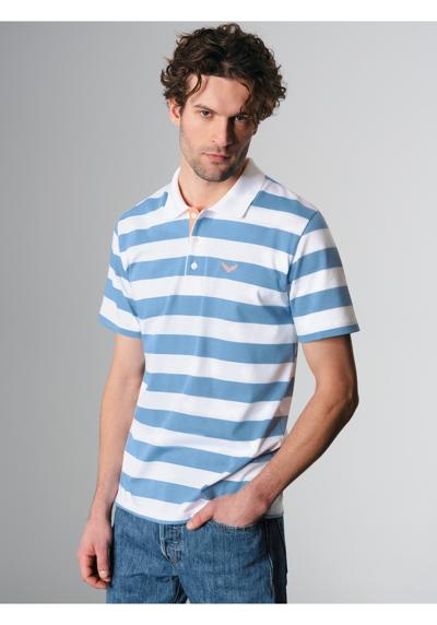 рубашка поло TRIGEMA Heavy Poloshirt mit Ringelmuster