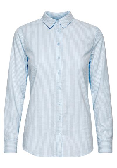 Blue Chambré stripes