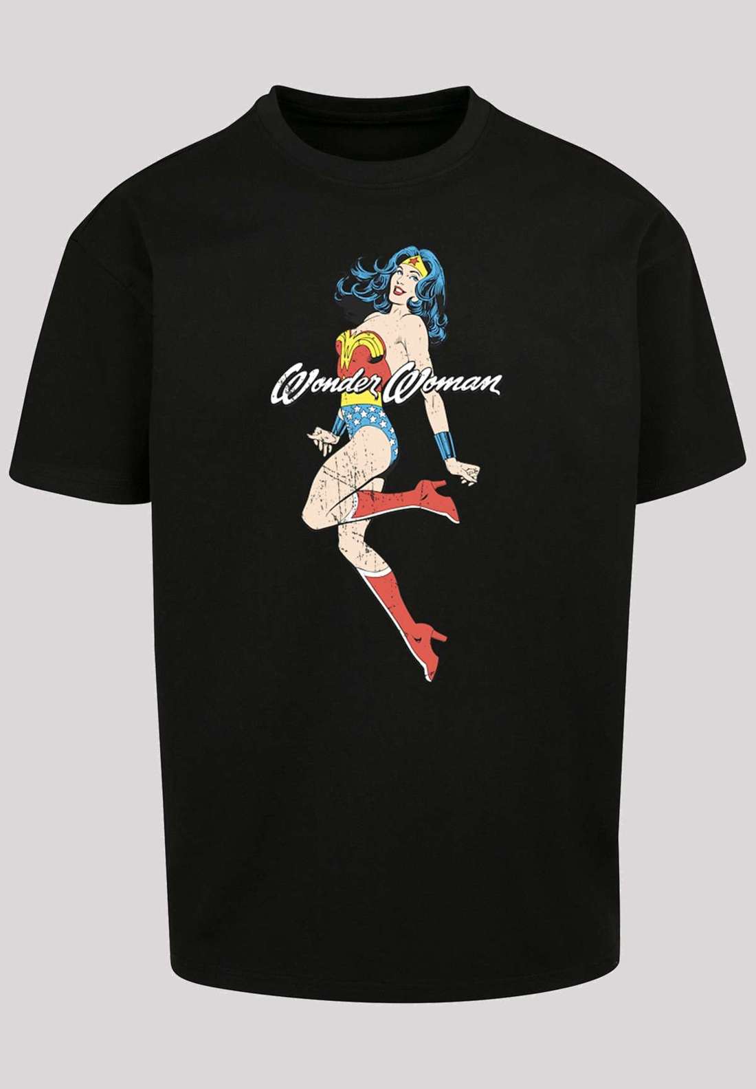 Рубашка с коротким рукавом Herren Wonder Woman Jump with Heavy Oversize Tee