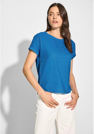 azure blue melange