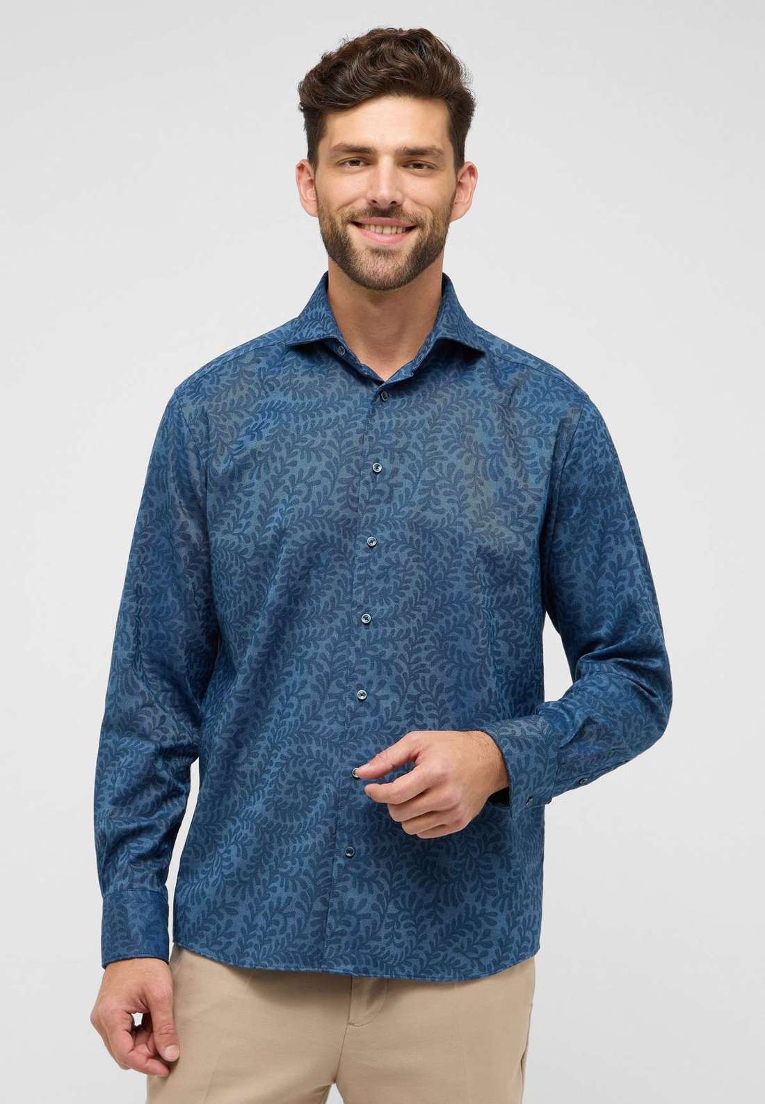 Рубашка с длинным рукавом COMFORT FIT