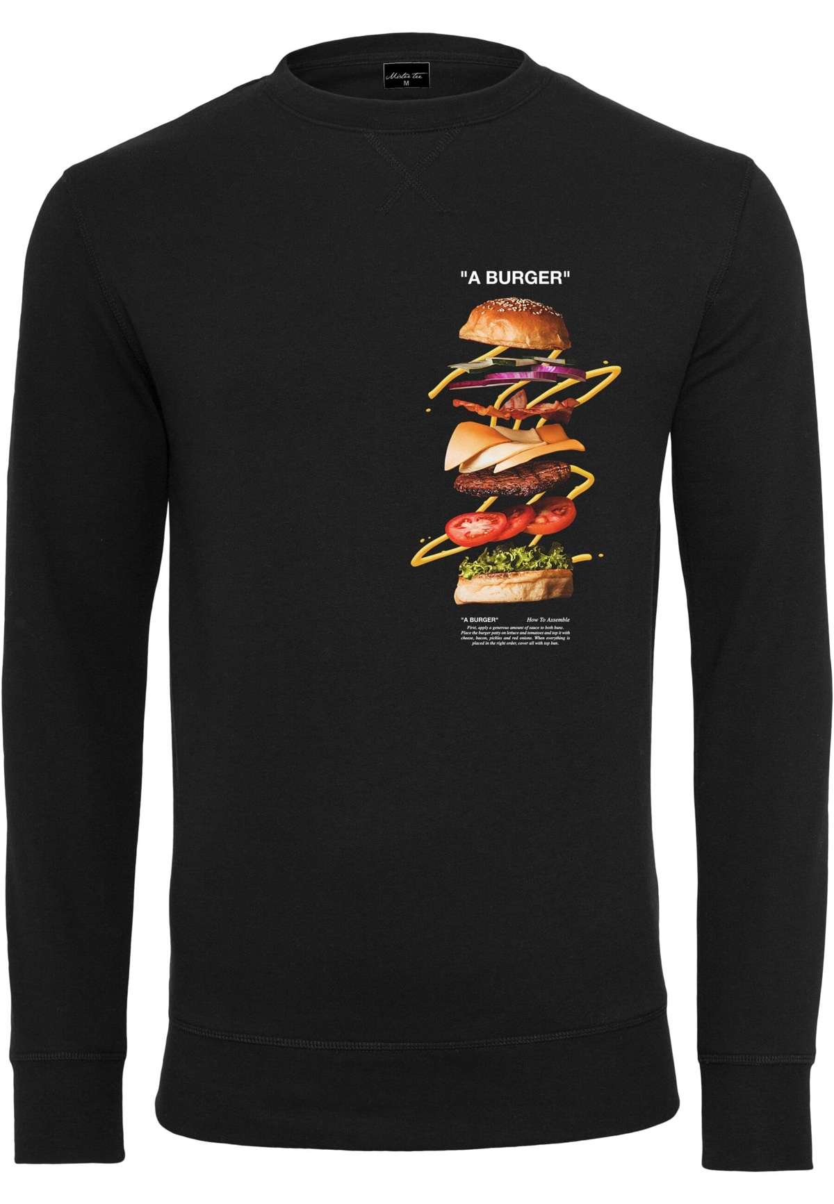 Свитер с круглым вырезом»Herren A Burger Crewneck«