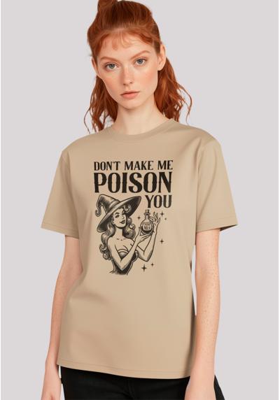 футболка Halloween Witch dont make me poison you