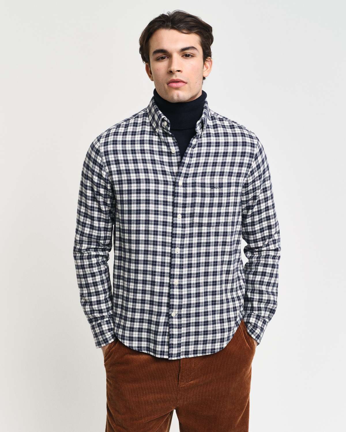 Рубашка с длинным рукавом REG FLANNEL CHECK SHIRT