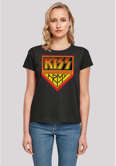 футболка Kiss Rock Band Army Logo