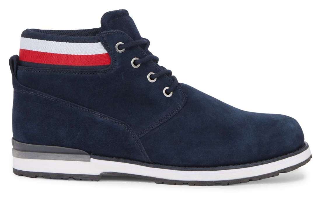 Ботинки на шнуровке с петлей для подтягивания CORE HILFIGER SUEDE BOOT