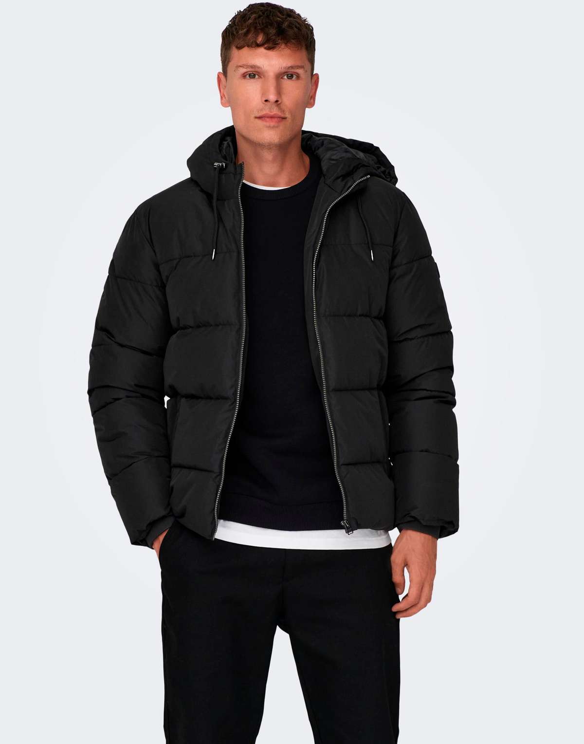 Стеганая куртка с капюшоном ONSMARLON LIFE HOOD PUFFER JACKET OTW VD