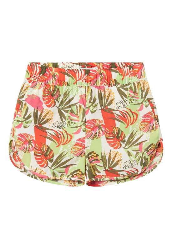 Bright White Print:Tropical