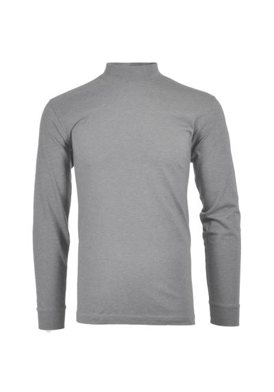 Длинная толстовка Longsleeve Langarm Basic Stehkragen Regular Fit