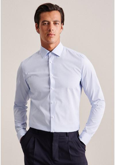 Деловая рубашка, X-Slim, удлиненные рукава, воротник «Кент», полоски