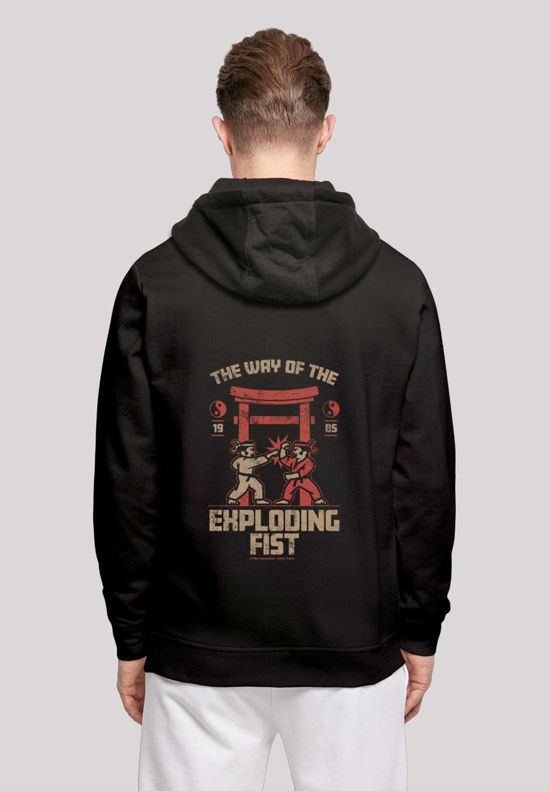 Толстовка с капюшоном Retro Gaming The Way of the Exploding Fist