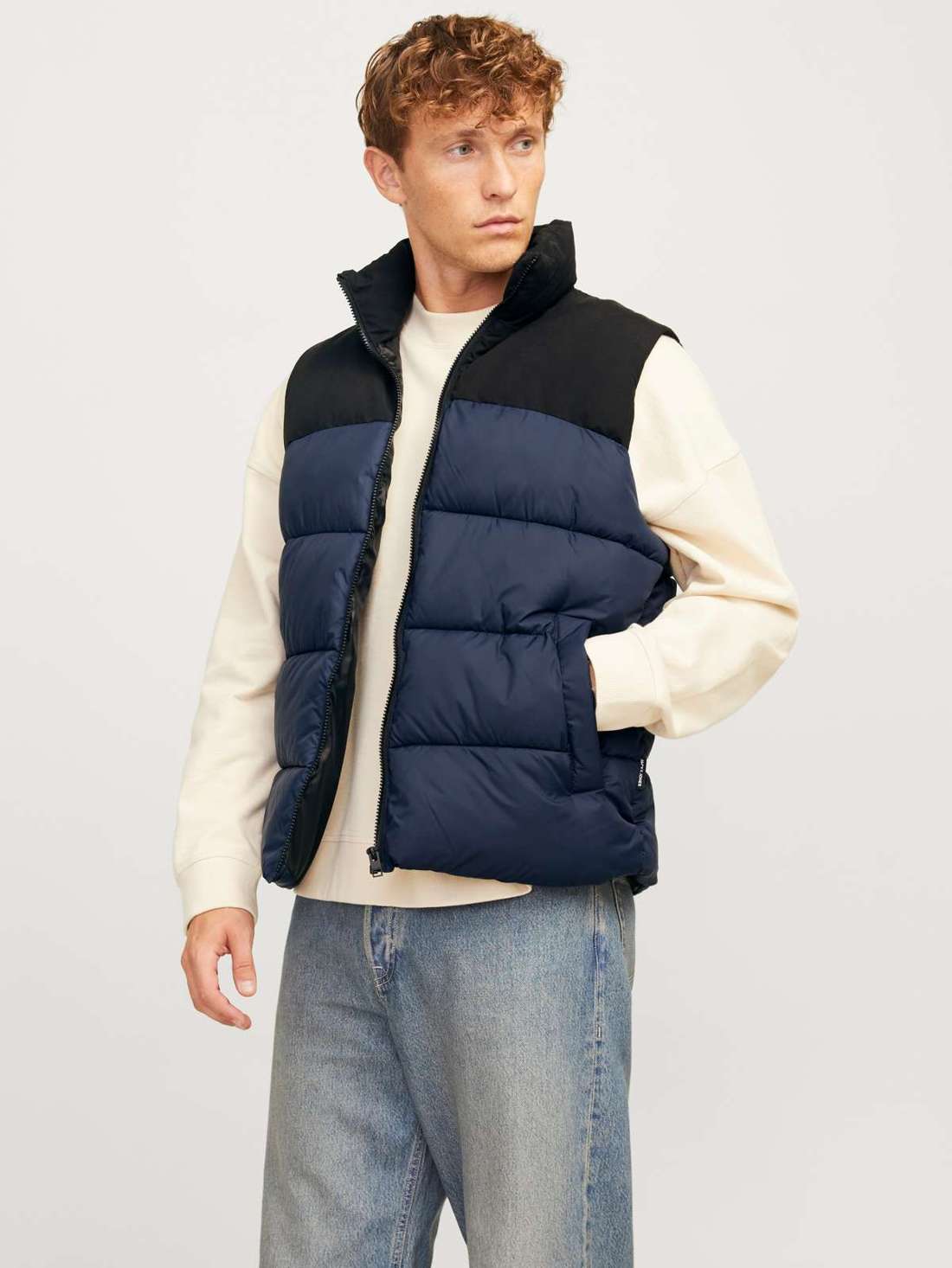 Стеганый жилет JJMOON BODYWARMER STAND COLLAR